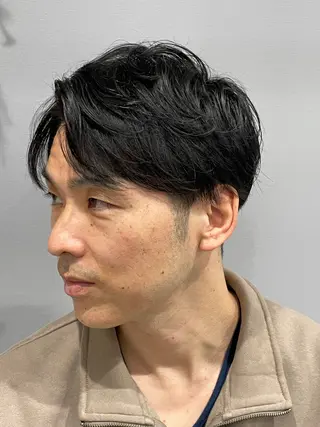 メンズ ボブモデル募集/ 青木亮太郎のヘアスタイル