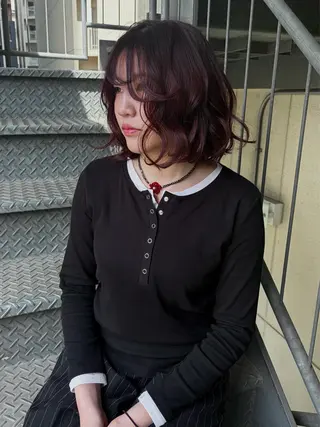 ショート カラー コツ🧚ハイトーン /カラー/名古屋/栄のヘアスタイル