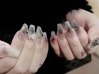 ネイル na🎀🎀na ちゅるちゅるのネイルデザイン