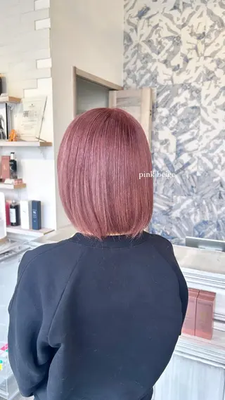 ショート カラー 🎀暖色/オリーブ カラー🎀seinaのヘアスタイル