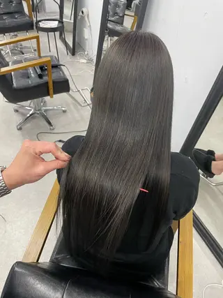 ロング darts所属・クリヤマ ヒシギのヘアスタイル