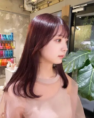 カラー ano ♡のヘアスタイル