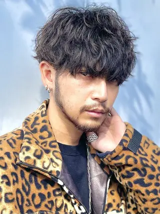 ショート パーマ メンズ SENTA✨メンズ パーマ✨fifth栄のヘアスタイル