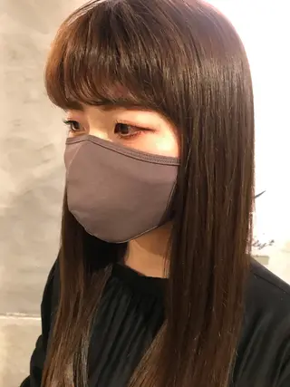 ロング さの あやねのヘアスタイル