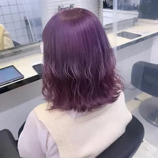 ミディアム カラー ヘアアレンジ 🩰透明感カラー♡ UTA🩰のヘアスタイル