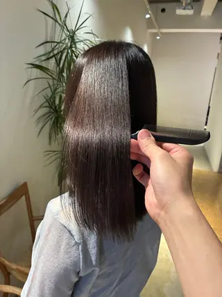 ロング 【髪質改善】 【縮毛矯正】のヘアスタイル