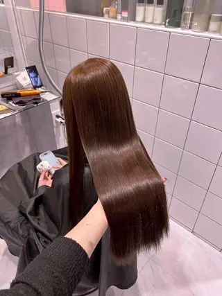 カラー *上品ヘア🤎銀座 技術モデル募集中🥣のヘアスタイル