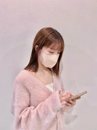 ミディアム カラー ＲＩＣＨＡＩＲ リシェイルのヘアスタイル