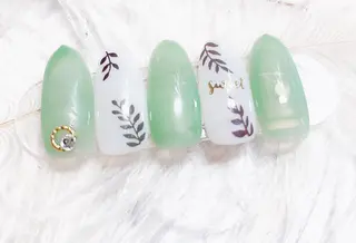 ネイル マジック ミラーのネイルデザイン