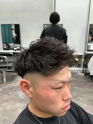 ショート パーマ メンズ ！メンズ特化！ 田中健輔のヘアスタイル