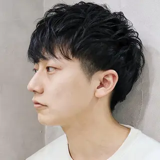 メンズ 半個室メンズ カット🥕羽鳥淳妃のヘアスタイル