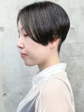 ショート ボブ/ゆるふわ ボブパーマ/とういのヘアスタイル