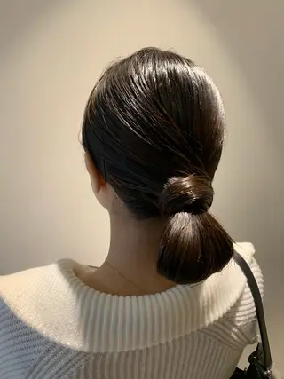 ロング 庄司 沙羅のヘアスタイル
