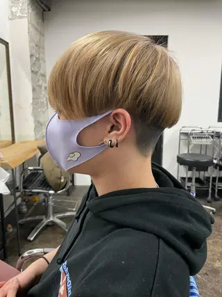 ショート メンズ メンズパーマ メンズ特化ryoのヘアスタイル