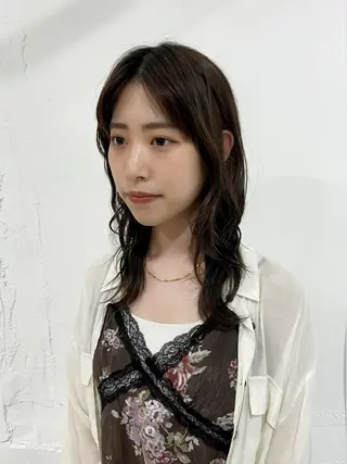 セミロング maki @pullnocのヘアスタイル