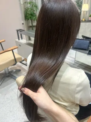 ロング カラー 浅倉栞 /透明感カラーのヘアスタイル