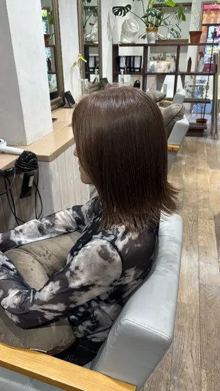 ミディアム カラー 透明感カラー🫧/ naluのヘアスタイル