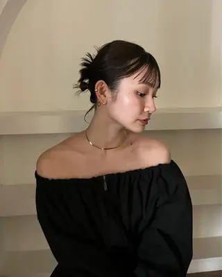 ショート カラー オリーブ/縮毛♡ Natsuno🩰のヘアスタイル