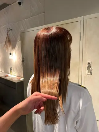 ロング 野田阪神/暖色カラー Kairi🐬のヘアスタイル