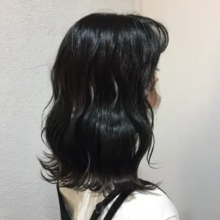 ミディアム カラー 髪質改善/艶髪/大竹 穂香🦉のヘアスタイル