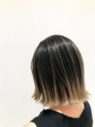 ショート カラー 加藤 憂のヘアスタイル
