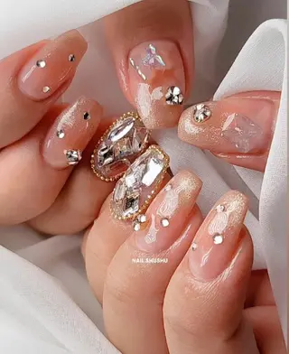 ネイル 3dパーツ/流行り 👧shushu❤️のネイルデザイン
