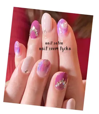 ネイル ﾈｲﾙﾙｰﾑﾘｯｶ 𝐦𝐚𝐲𝐮のネイルデザイン