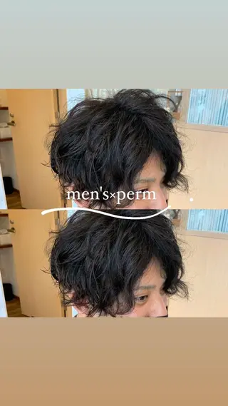 パーマ メンズ 🐸鈴木 綾乃🐸のヘアスタイル
