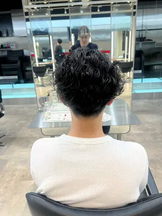 パーマ メンズ fifth PARK所属・fifth PARK HIN★T★のヘアスタイル