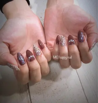 ネイル 北浦和 自爪育成ケアのネイルデザイン