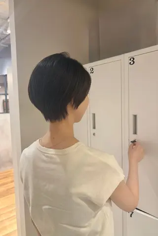 ショート まつい みるのヘアスタイル