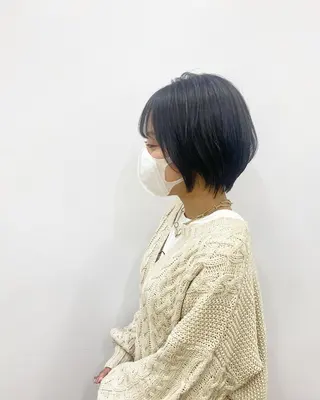 ショート カラー stylist トモヤのヘアスタイル