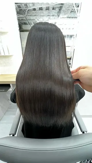 ロング カラー 当日予約OK⭕️ 佐藤太一のヘアスタイル