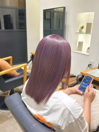 カラー 猪股 稜斗のヘアスタイル