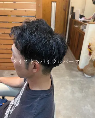 パーマ メンズ 寺本 琴美のヘアスタイル