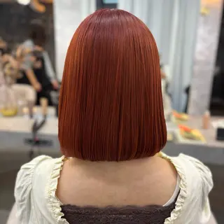 ミディアム カラー 🐈‍⬛momo🐾 ダブルカラーのヘアスタイル