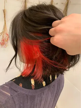 ミディアム カラー 🍇齊藤 愛🍇/メンズ/縮毛のヘアスタイル