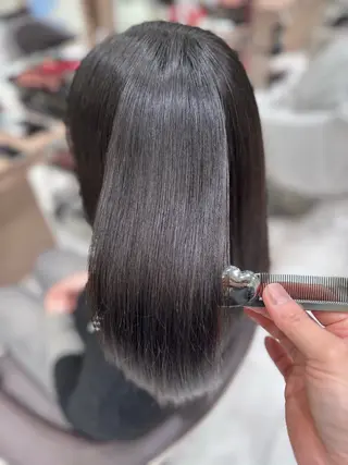 セミロング 指原 仁のヘアスタイル