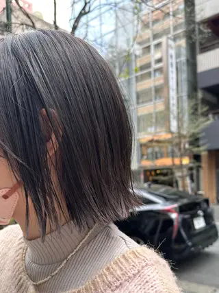 ミディアム カラー 新宿御苑前/新宿 Ryuseiのヘアスタイル