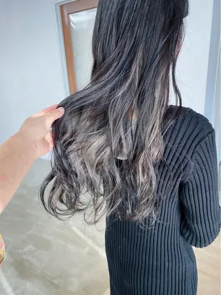 ロング カラー ヘアアレンジ son hair HIROEのヘアスタイル