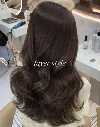 ロング 大西 天使のヘアスタイル