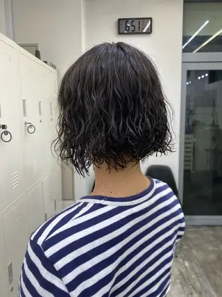 ショート カラー 縮毛矯正/ウルフ/ ボブ/増田のヘアスタイル