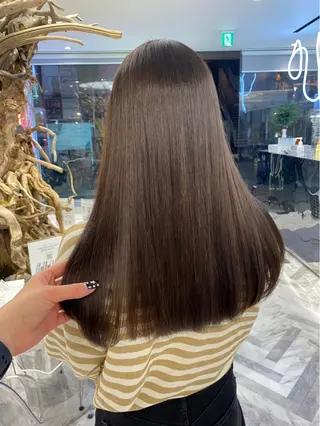 セミロング カラー 似合わせ SHOYAのヘアスタイル