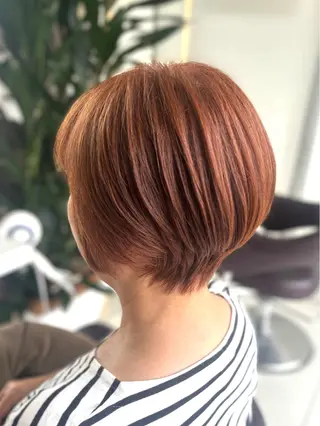 ショート カット/暖色カラー/ rikako🌻のヘアスタイル