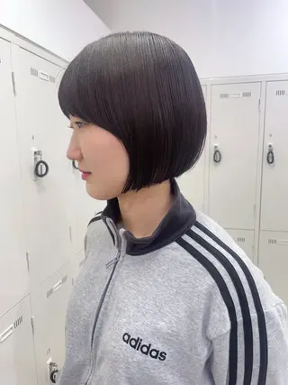 ショート カラー 店長福島成美/髪質 改善縮毛矯正/カラーのヘアスタイル