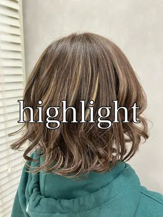 ミディアム カラー 【髪質改善 艶髪】 布川 莉穂のヘアスタイル
