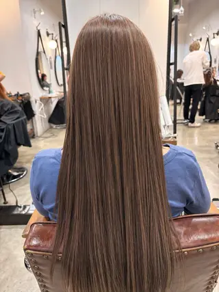 ロング カラー 栗原 瑞季のヘアスタイル