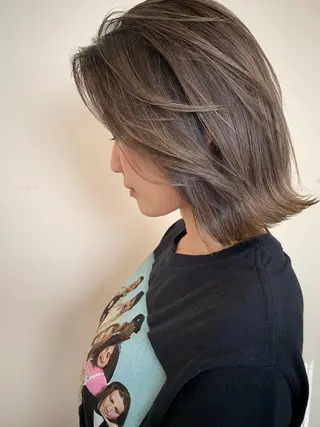 ミディアム カラー 髪質改善サロン 心斎橋ARCHEのヘアスタイル