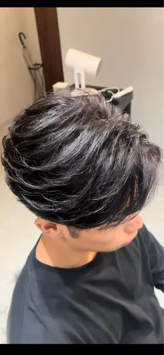 ショート メンズ Mio”VEGA所属・メンズ/束感ヘア ゆるふわ/そうたのヘアスタイル