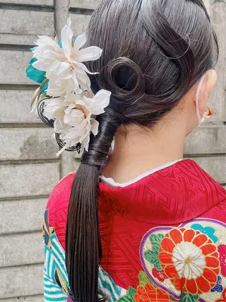ヘアアレンジ 🫧髪質改善/縮毛 矯正/RIKOのヘアスタイル